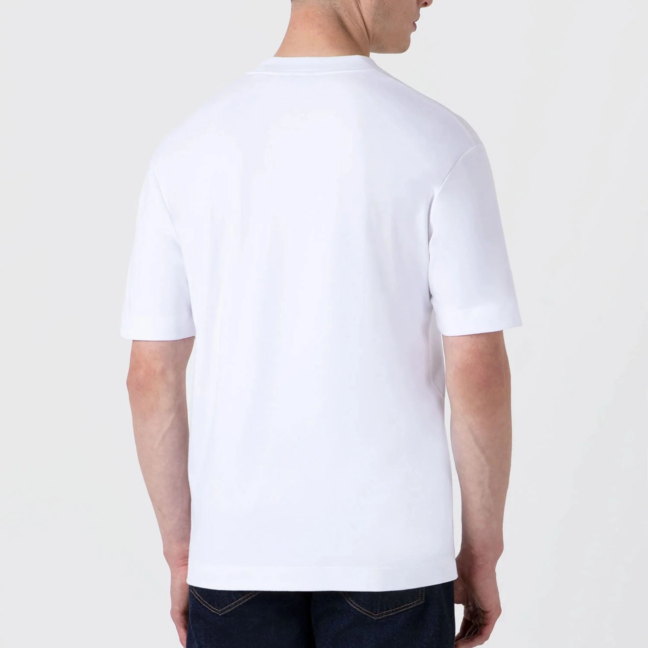 Price Slash Today Hot Deals Today Sunspel Heavy Weight S/S Crew Tee White