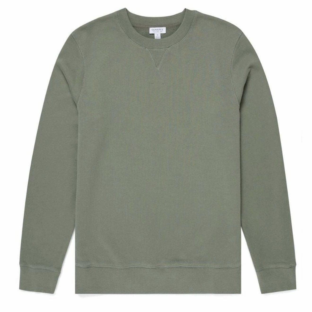 Dont Miss This Offer Shop Save Big Sunspel Loopback Sweatshirt Light Khaki