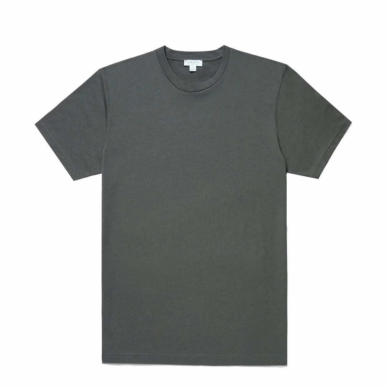 Shop Today Save Sunspel Riviera Midweight T-Shirt Drill Green