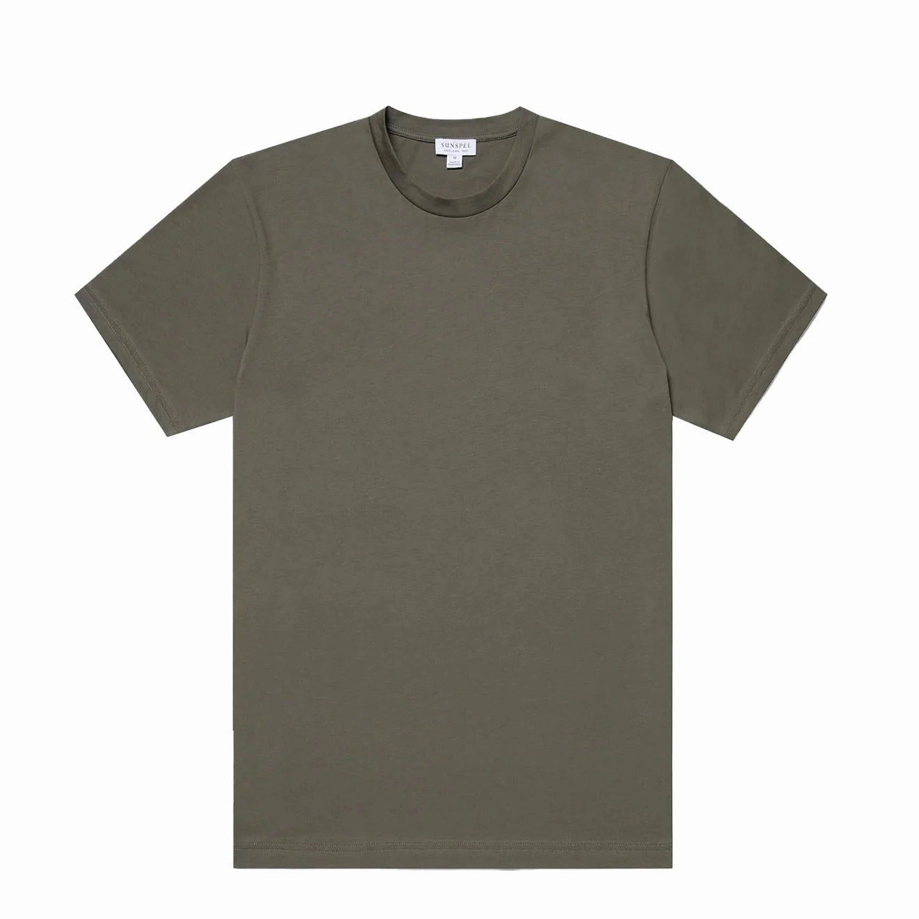 Today Only Hot Pick Trending Now Discount Sunspel Riviera S/S Crew Neck Tee Khaki