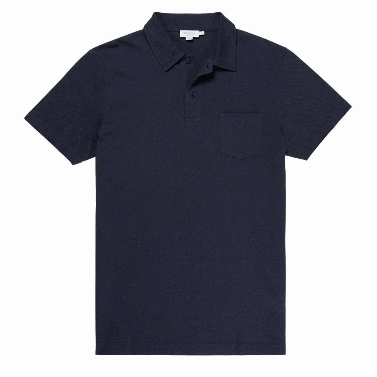 Unmissable Deal Today Sunspel Riviera S/S Polo Shirt Navy