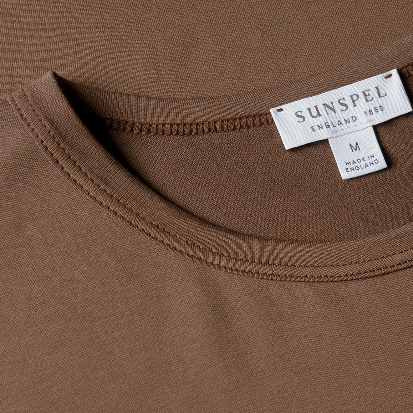 Shop Todays Picks Sunspel S/S Classic T-Shirt Bark