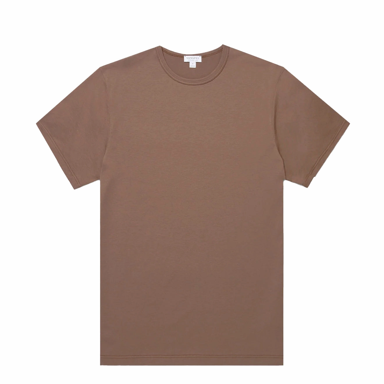 Sunspel S/S Classic T-Shirt Bark Grab Your Savings Price Drop Alert