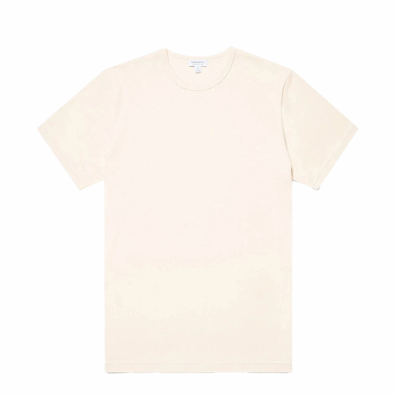Sunspel S/S Crew Neck T-Shirt Undyed New Arrival Discount