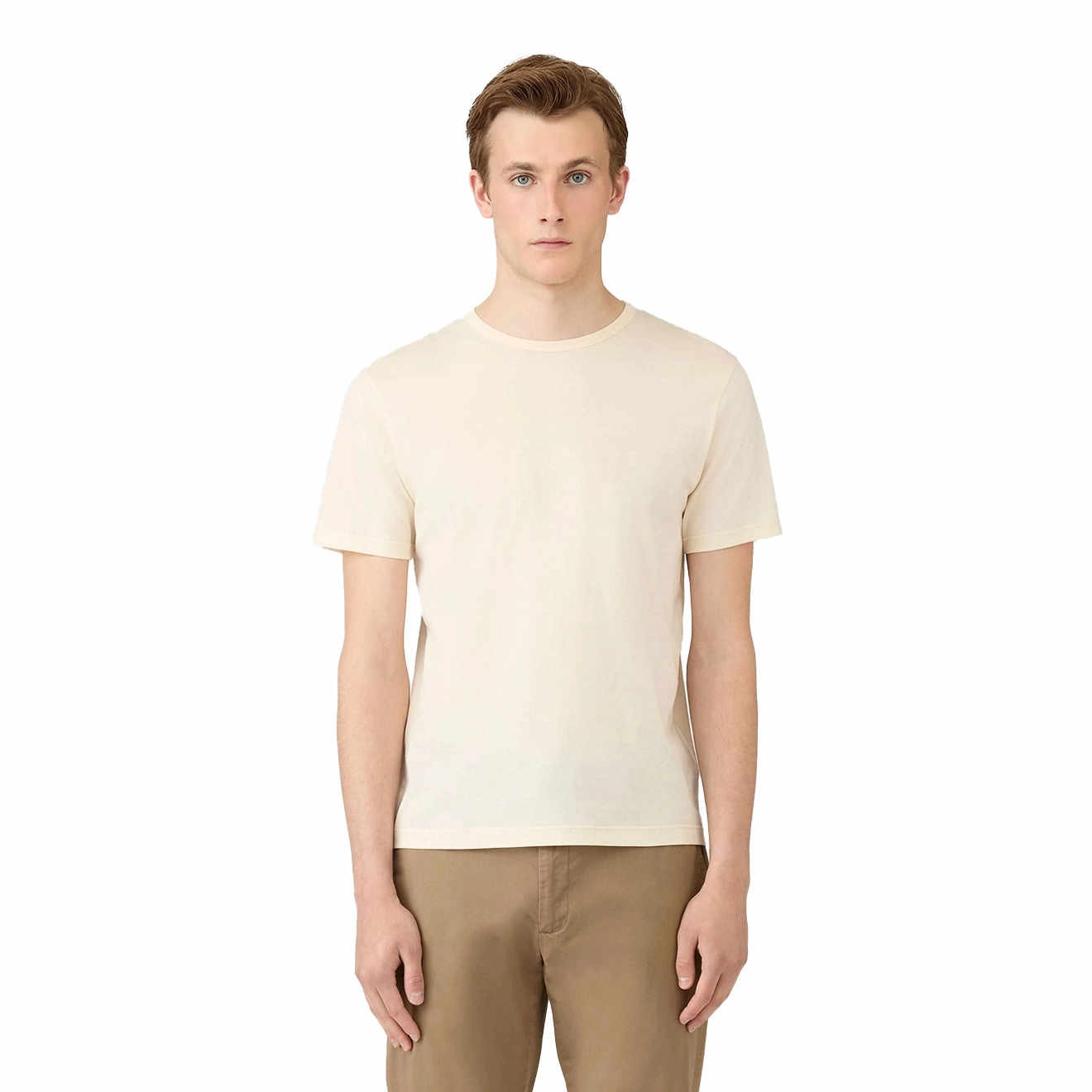 Todays Special Picks Sunspel S/S Crew Neck T-Shirt Undyed