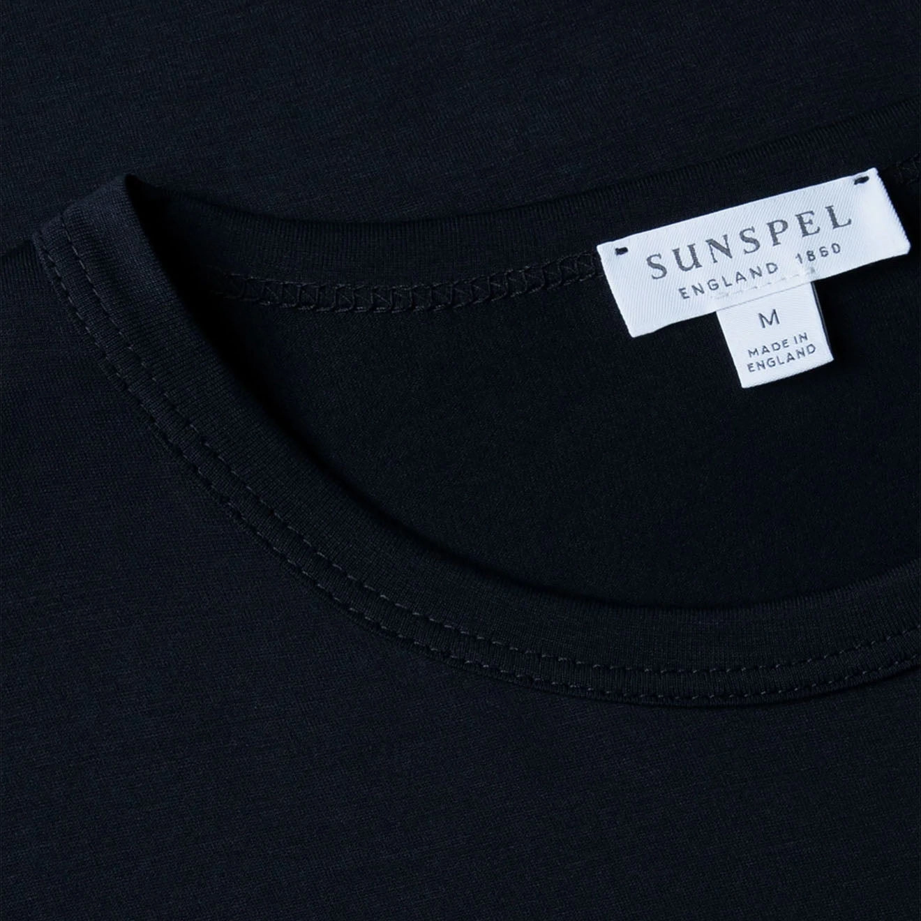 Sunspel S/S Crew Neck Tee Midnight Navy Shop the Best Deals