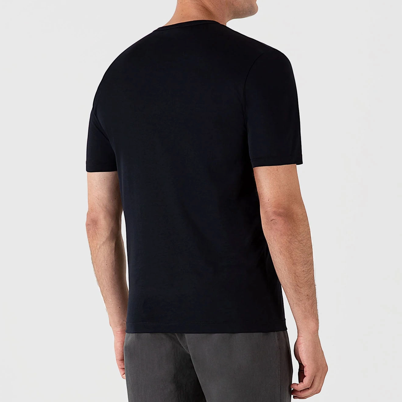 Todays Hot Savings Best Deal Online Sunspel S/S Crew Neck Tee Midnight Navy