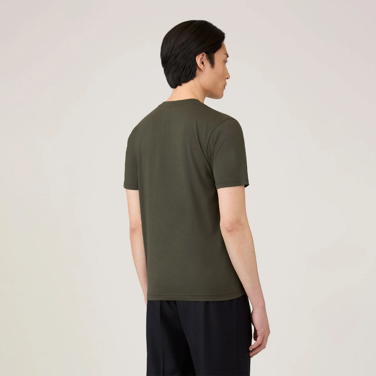 Grab Your Hot Pick Sunspel S/S Riviera T-Shirt Dark Green