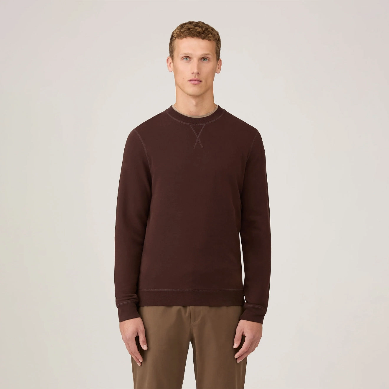 Sunspel Sweatshirt Truffle Hot Picks Today