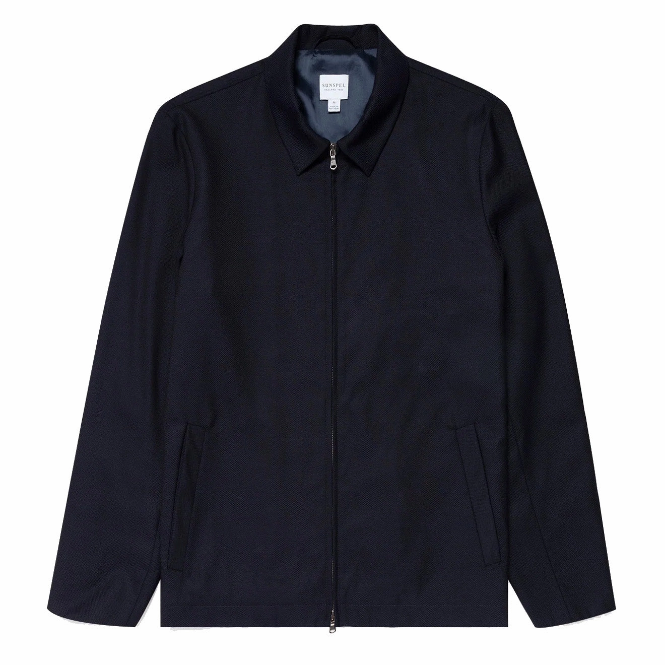 GiftWorthy Sale Dont Miss Hot Deals Sunspel Travel Wool Harrington Jacket Navy