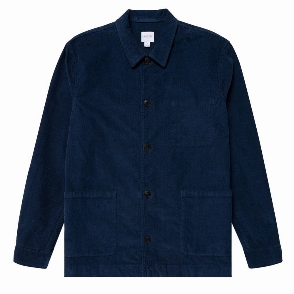 Special Price Today Dont Wait Save Today Sunspel Twin Pocket Jacket Ink Blue