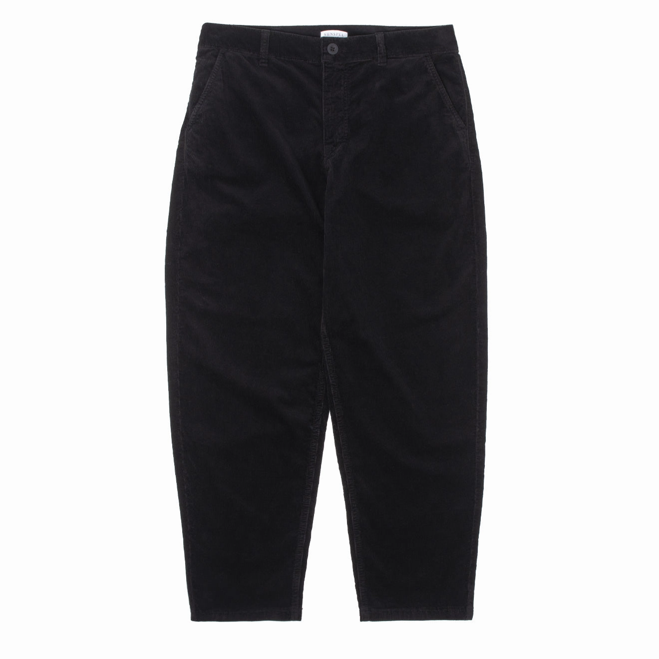 Sunspel Womens Corduroy Trousers Black Hot Pick of the Day