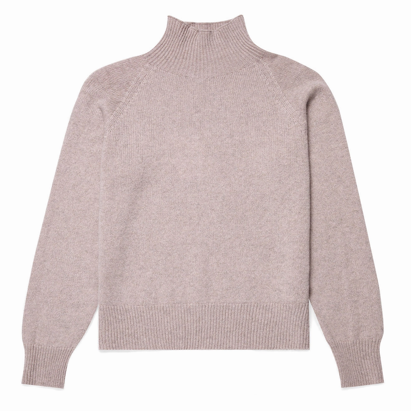 Sunspel Womens Funnel Neck Jumper Pale Pink Twist Dont Miss These Savings Shop Smart Deals
