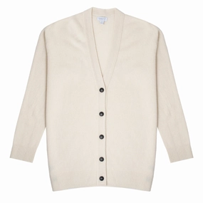 Perfect Gift Sale Shop Todays Picks Sunspel Womens Lambswool Cardigan Ecru
