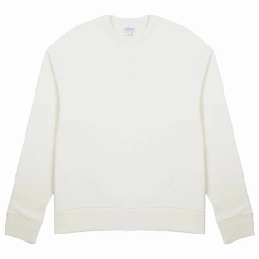 Sunspel Womens Loopback Sweatshirt Archive White Best Deal Online