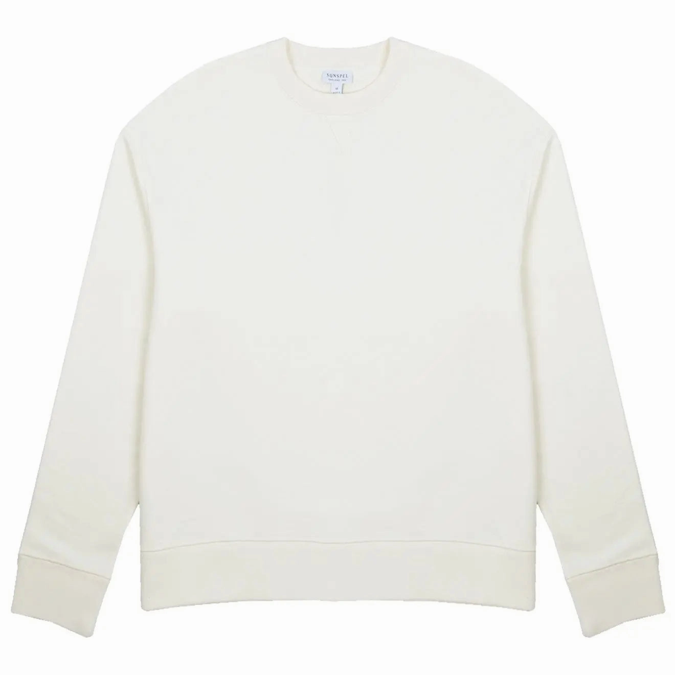 Sunspel Womens Loopback Sweatshirt Archive White Best Deal Online