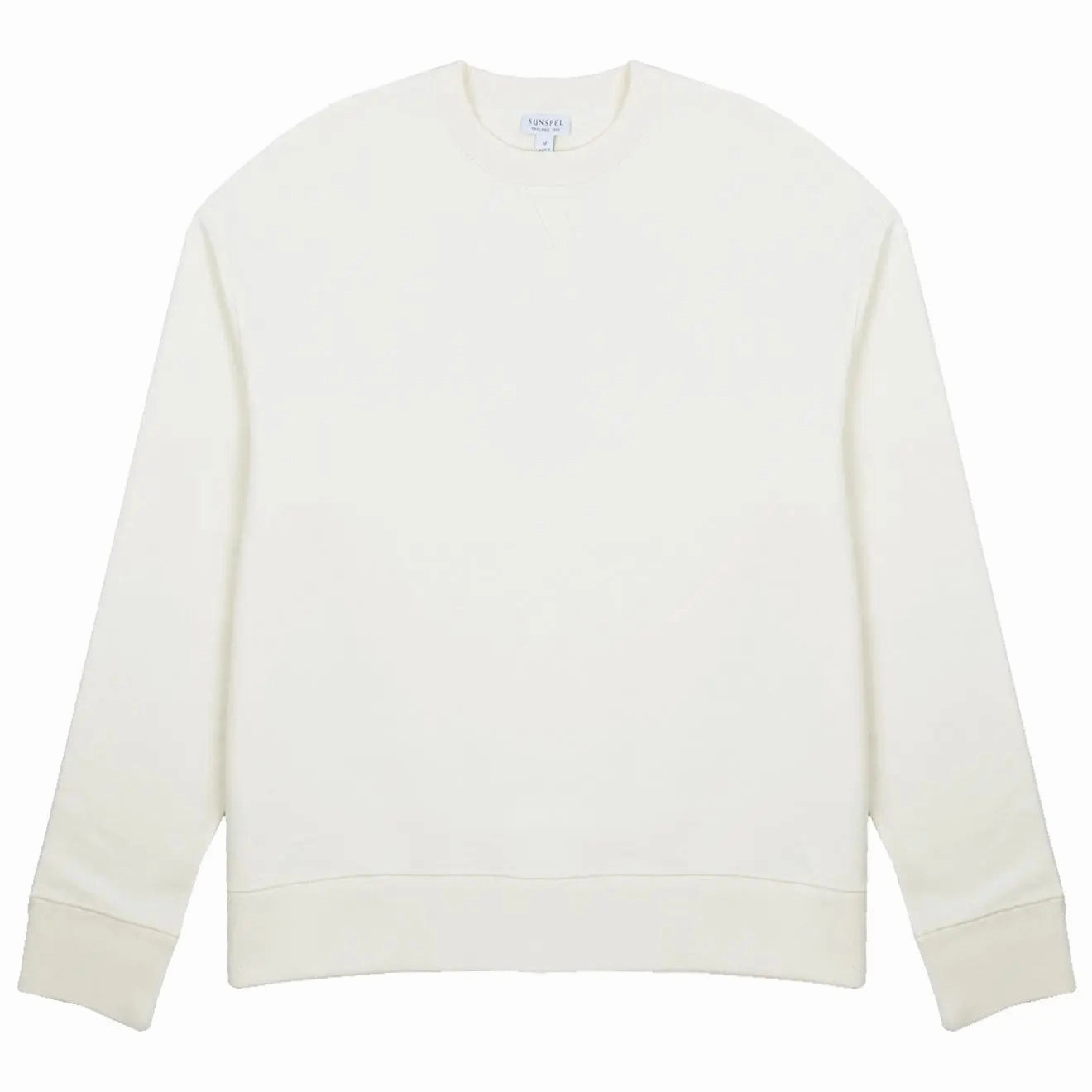 Daily Deal Frenzy Sunspel Womens Loopback Sweatshirt Archive White
