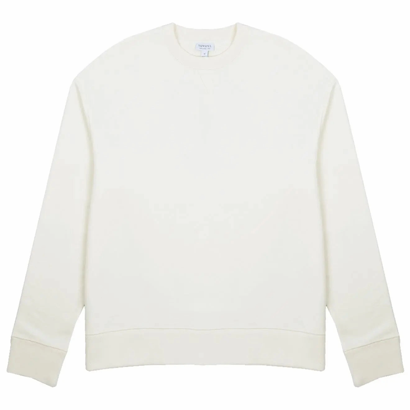 Daily Special Offer Flash Discount Today Sunspel Womens Loopback Sweatshirt Archive White