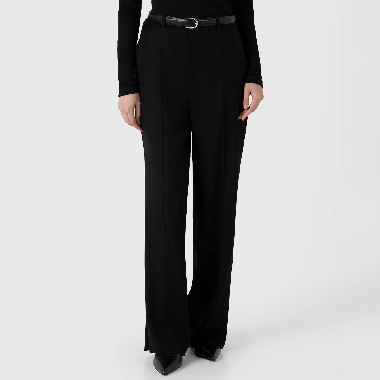 MustShop Sale Surprise Offer Now Sunspel Womens Tailored Trouser Black