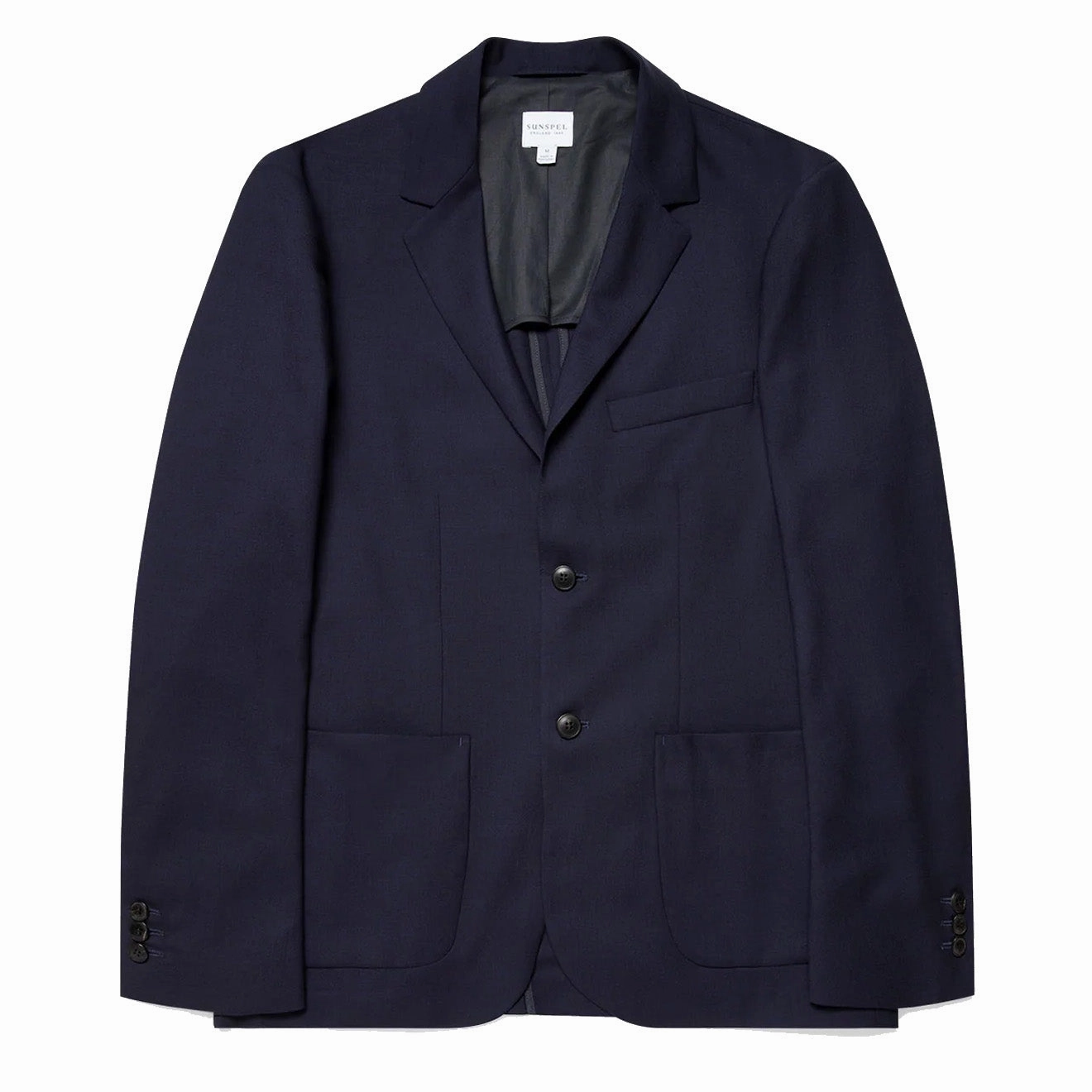 Sunspel Wool Blazer Navy Unmissable Deal Today