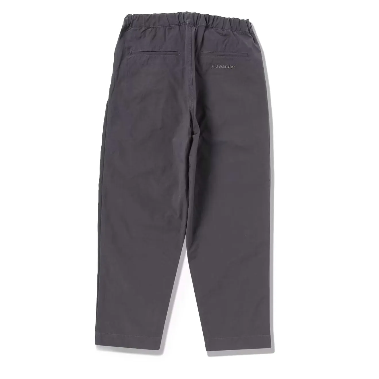Unmissable Deal Today Best Deal Alert And Wander Nylon Chino Tuck Tapered Pants Charcoal