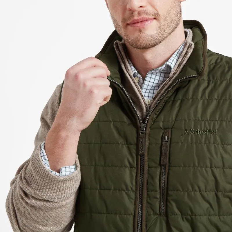 Trending Savings Now Mega Sale Now Schoffel Brora Mens Gilet - Forest