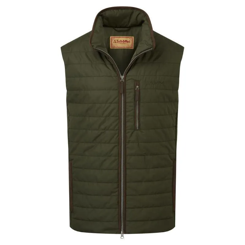 Hot Pick Sale Grab Your Savings Schoffel Brora Mens Gilet - Forest