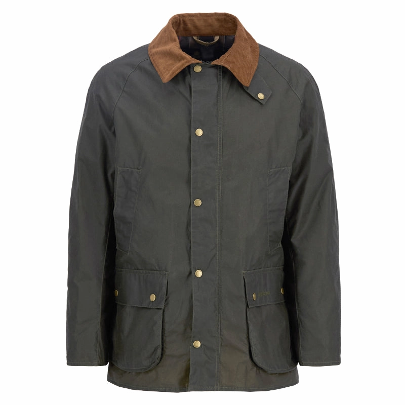 Barbour Ashby Mens Lightweight Wax Jacket - Archive Olive Flash Sale Alert