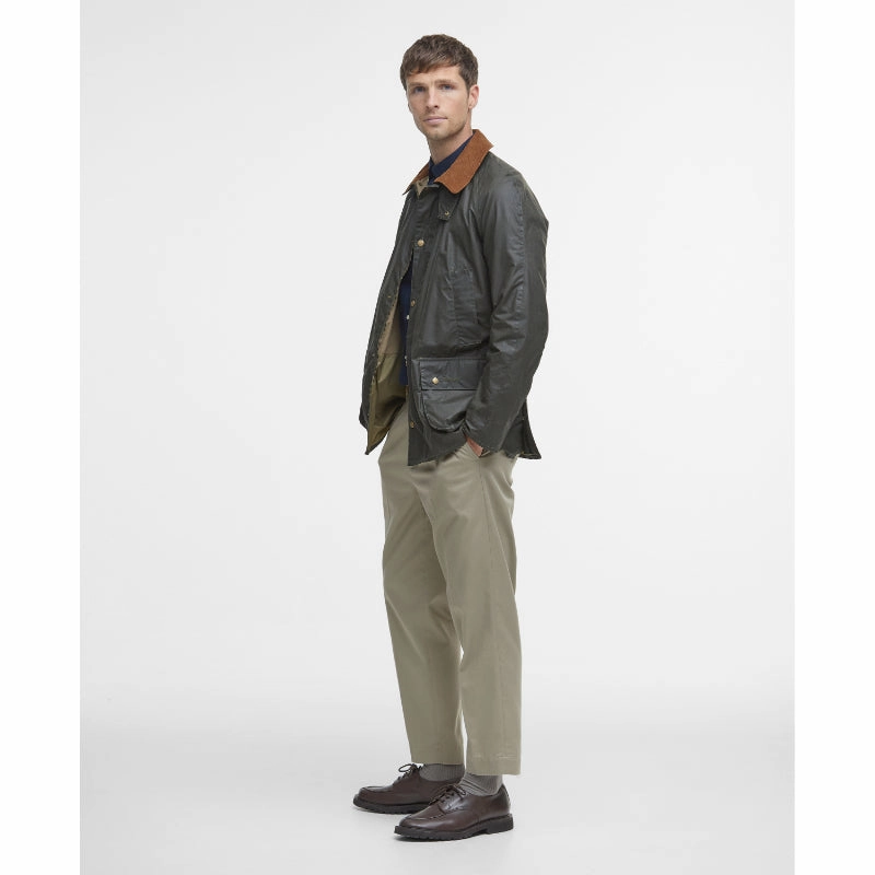 Big Price Drop Special Occasion Discount Barbour Ashby Mens Lightweight Wax Jacket - Archive Olive