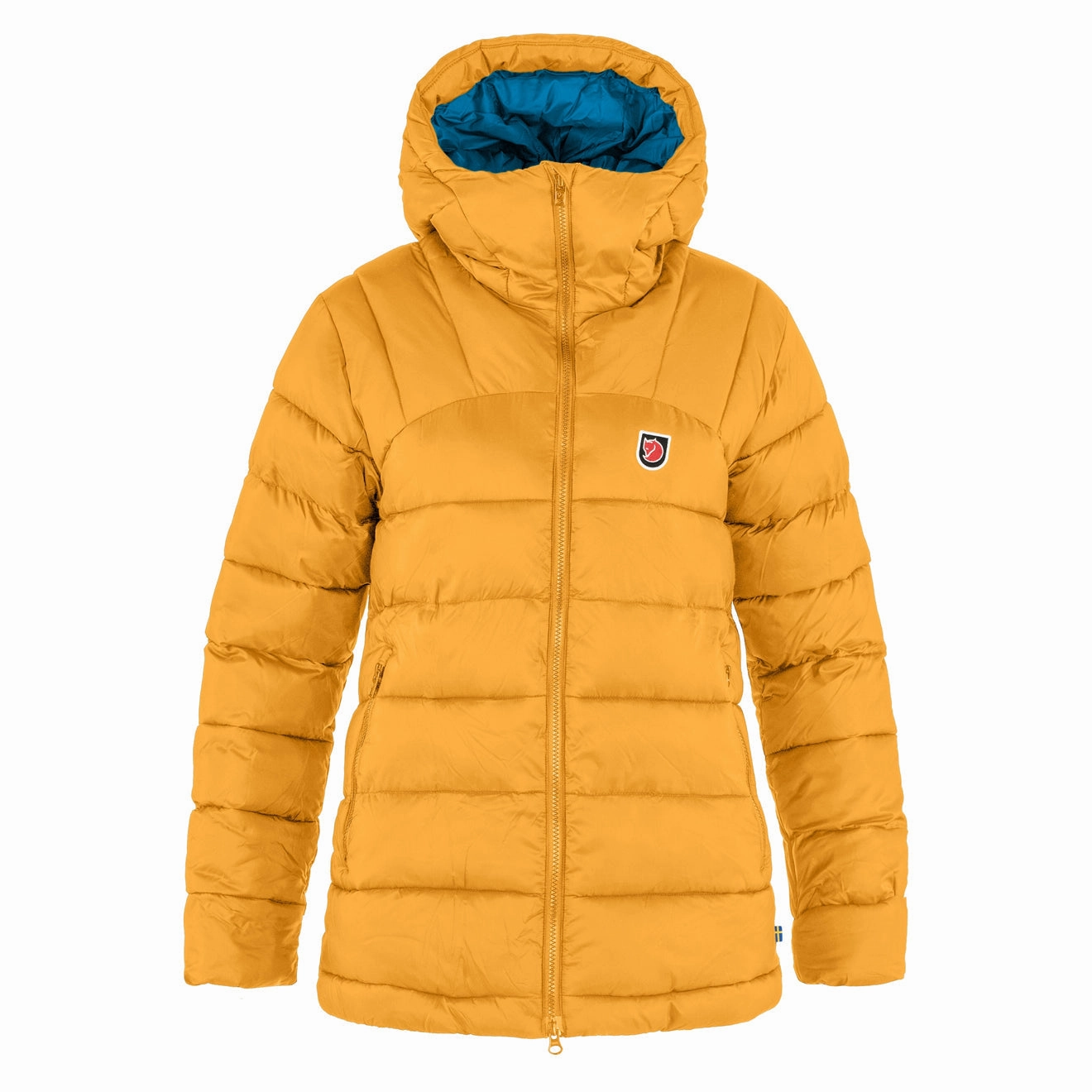 Fjallraven Womens Expedition Mid Winter Jacket Mustard Yellow / Un Blue Steal the Deal Now Special Savings Today
