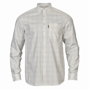 Harkila Portfield Mens Long Sleeved Shirt - Naval Blue Hot Pick Deal MustHave Deal
