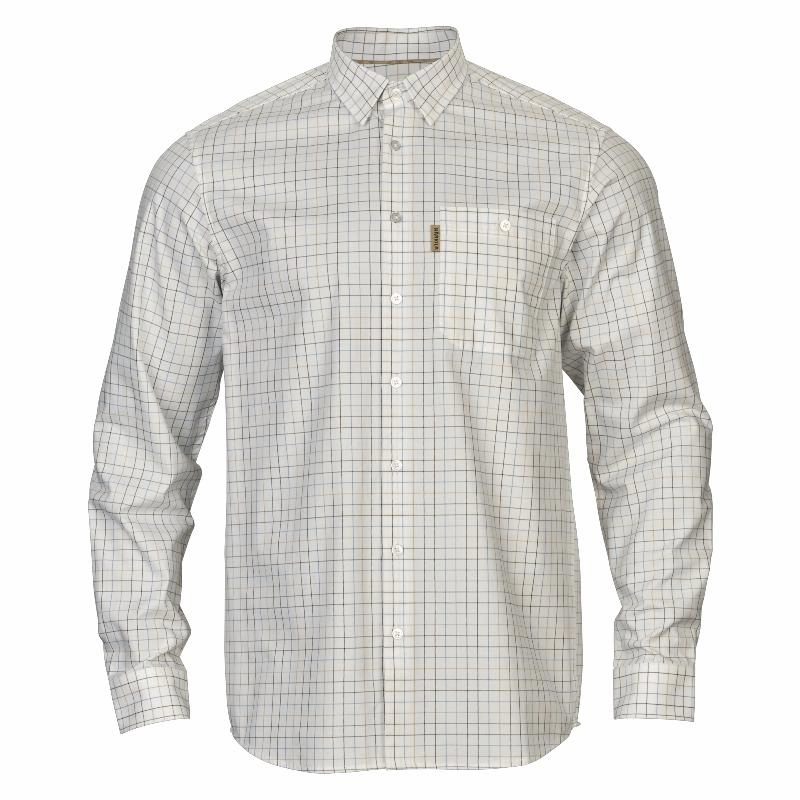 Harkila Portfield Mens Long Sleeved Shirt - Naval Blue Hot Pick Deal MustHave Deal