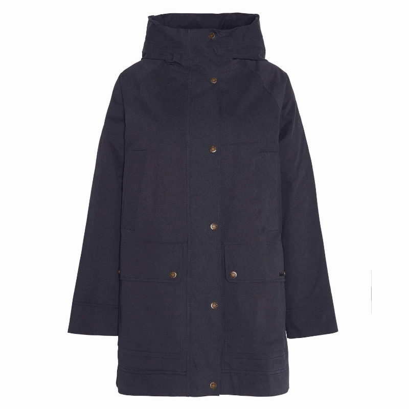Hot Sale Today Limited Stock Offer Barbour Winter Beadnell Waterproof Ladies Jacket - Dark Navy/Classic