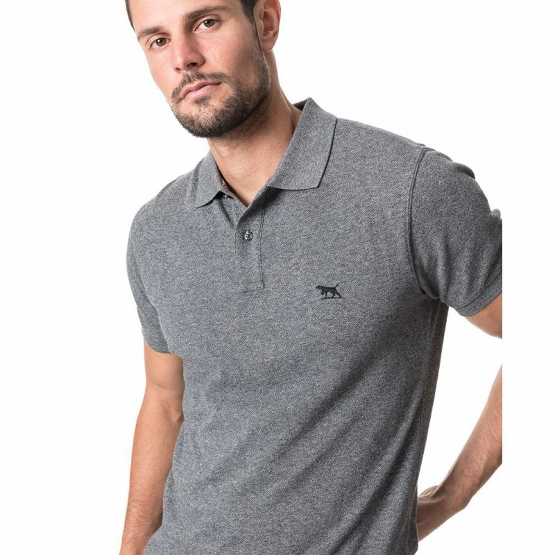 Rodd & Gunn Gunn Mens Polo Shirt - Tungsten MustHave Deal