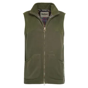 Barbour Dunmoor Waterproof Mens Fleece Gilet - Olive Limited Time Steal