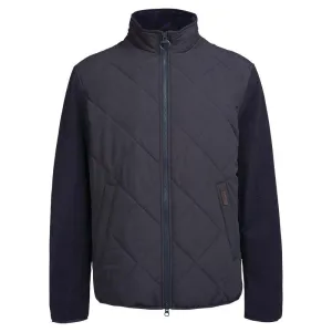 Unmissable Deal Today Barbour Hybrid Mens Fleece Jacket - Navy