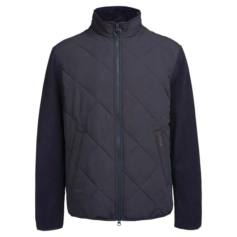 Unmissable Deal Today Barbour Hybrid Mens Fleece Jacket - Navy