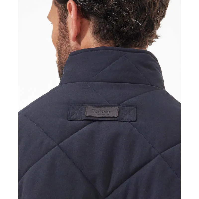 Barbour Hybrid Mens Fleece Jacket - Navy GiftWorthy Sale Today Only Hot Pick