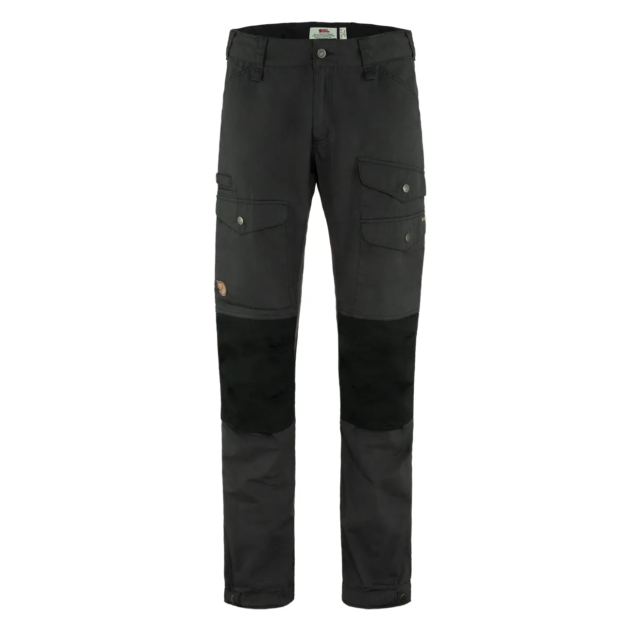 Flash Pick Today Today Only Hot Pick Fjallraven Vidda Pro Ventilated Regular Leg Trouser Dark Grey / Black