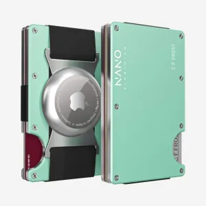 Shop Today Save Flash Sale Alert Personalised Airtag Cash Strap Wallet (Orchard Mint)