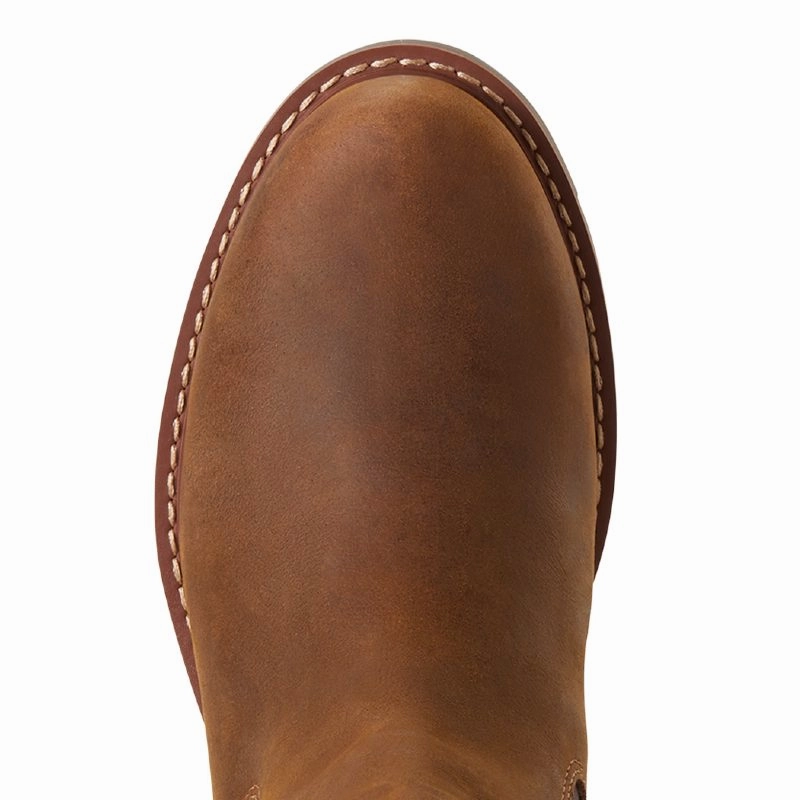 Ariat Wexford Waterproof Ladies Chelsea Boot - Weathered Brown Hot Pick Sale