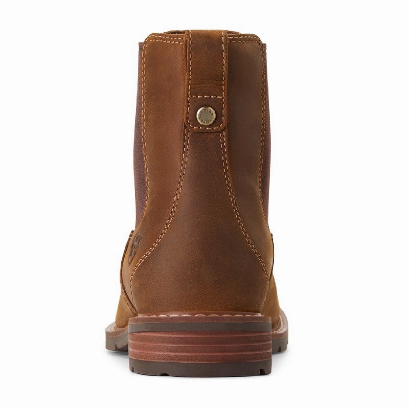 Special Occasion Discount Dont Miss This Deal Ariat Wexford Waterproof Ladies Chelsea Boot - Weathered Brown