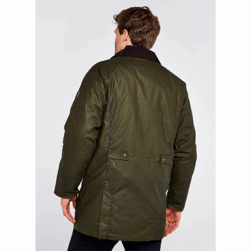 Dubarry Brunswick Mens Primaloft Wax Jacket - Verdigris Surprise Discount Today