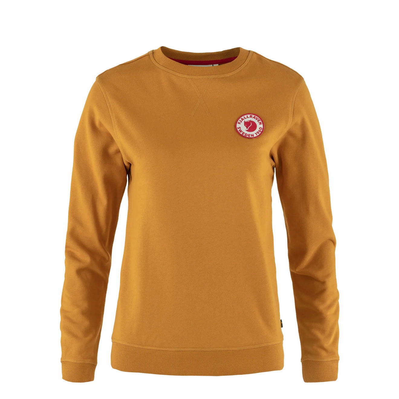 Fjallraven Womens 1960 Logo Badge Sweater Acorn Hot Sale Frenzy