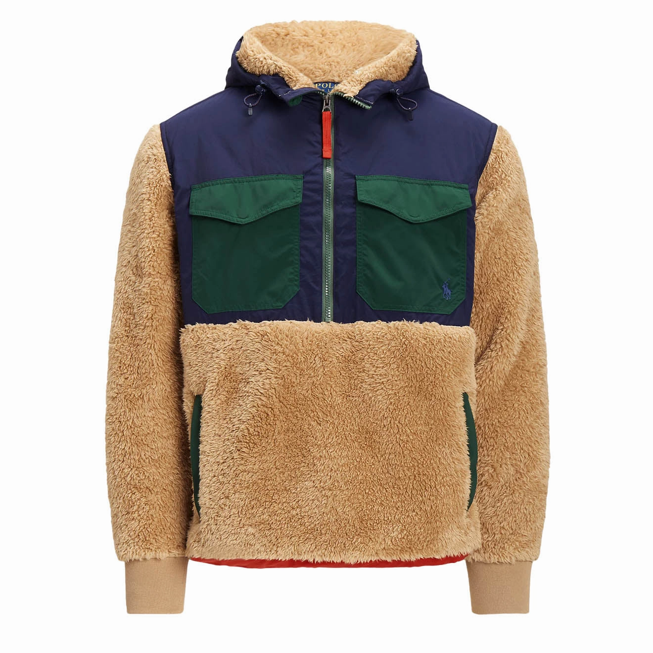 Last Chance Steal Best Seller Discount Polo Ralph Lauren Hybrid Hoodie Camel Multi