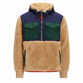 Polo Ralph Lauren Hybrid Hoodie Camel Multi Dont Miss Hot Deals