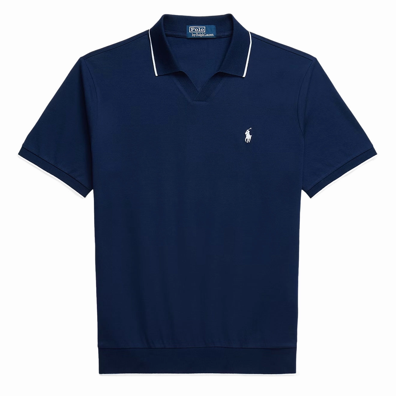 Polo Ralph Lauren Short Sleeve Polo Shirt Newport Navy Mega Discount Event