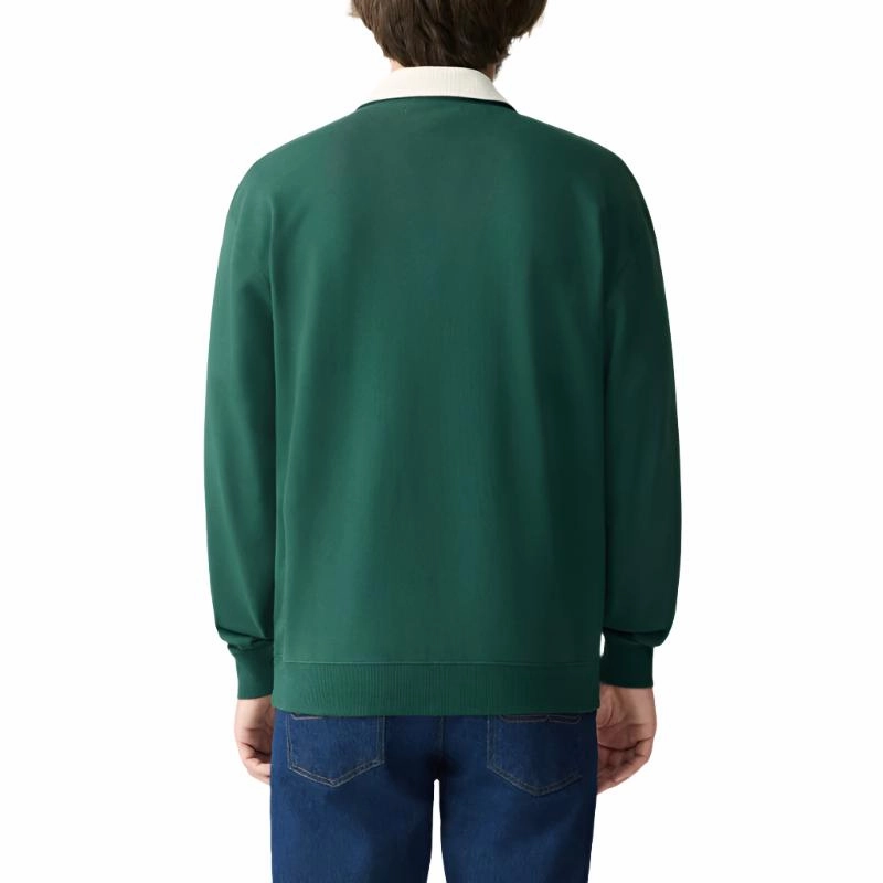 R.M.Williams Mulyungarie Mens 1/4 Zip Sweater - Bottle Green Unmissable Deal Today Grab the Deal Now
