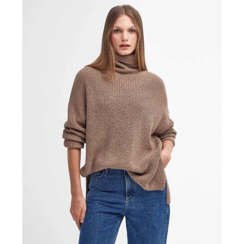 Today Only Discount Grab It Fast Barbour Rib Stitch Knitted Ladies Cape - Honey