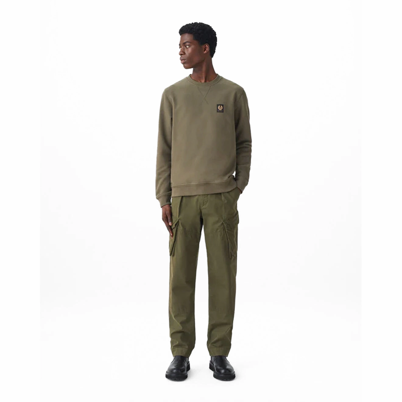 Hot Picks Today Shop Smart Save Belstaff Sweatshirt True Olive